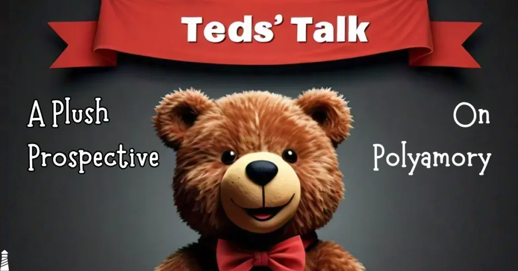 Teds' Talk Banner with a picture of Teds the teddy bear.